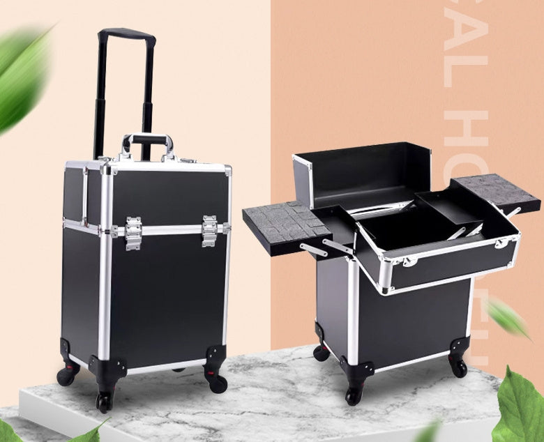 Large-capacity and Artist Trolley Storage Toolbox