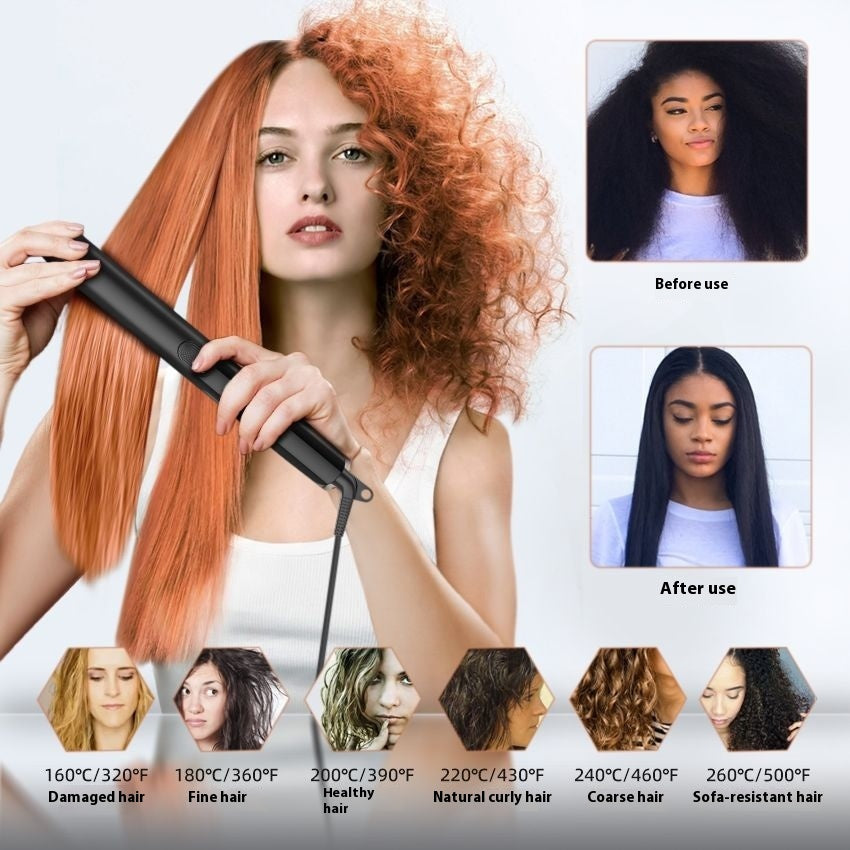 Hair Straightener Anion Hair and Curler