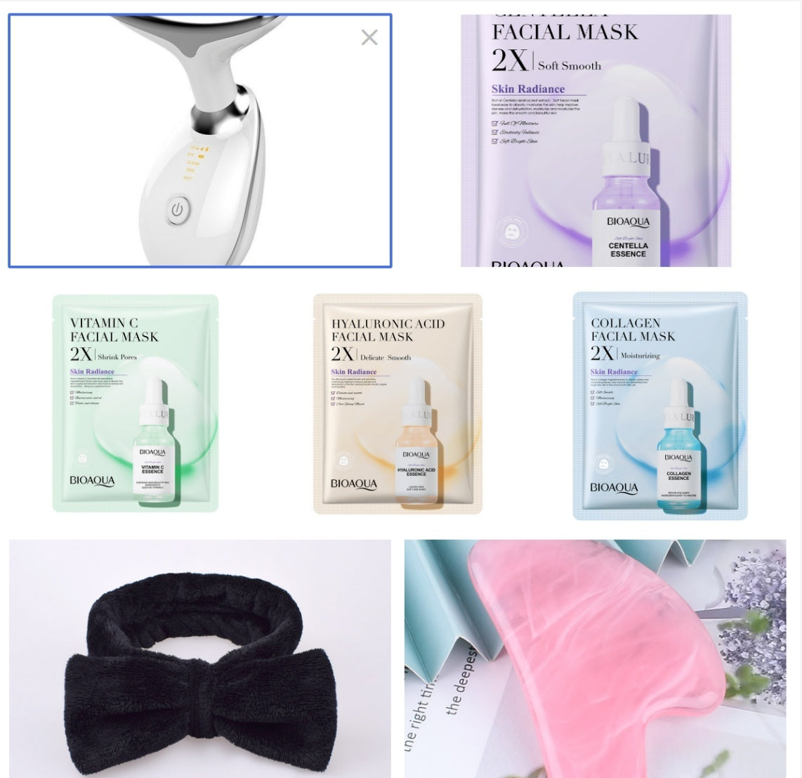 Home Use Face Neck and Face Lifting Massage