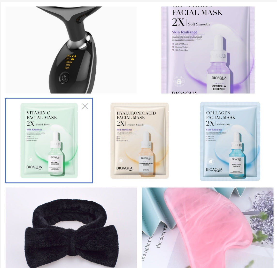 Home Use Face Neck and Face Lifting Massage
