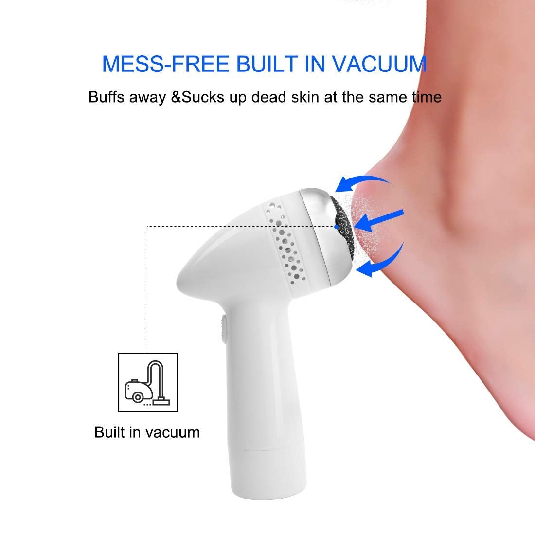 Electric Foot Grinder Vacuum Foot