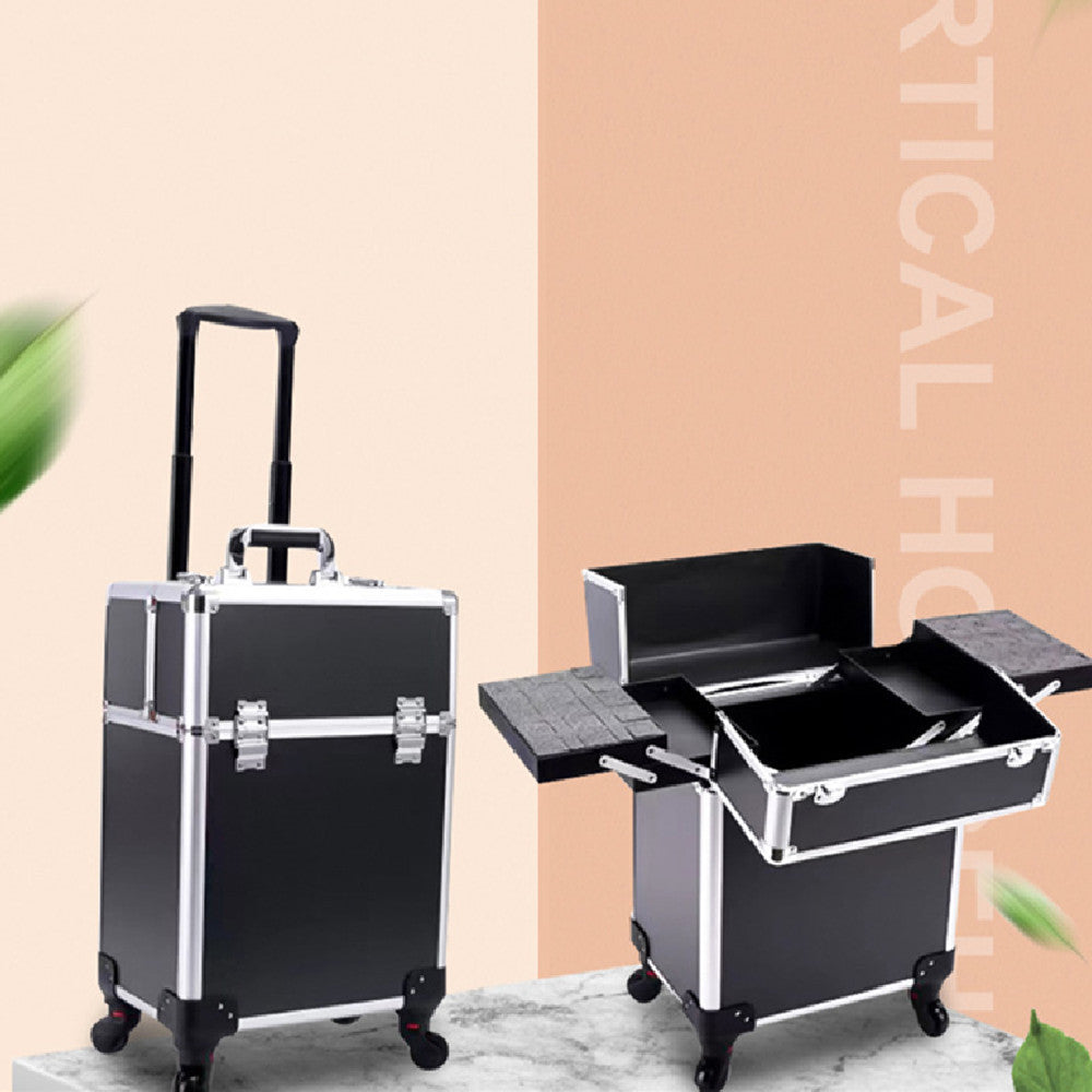 Large-capacity and Artist Trolley Storage Toolbox