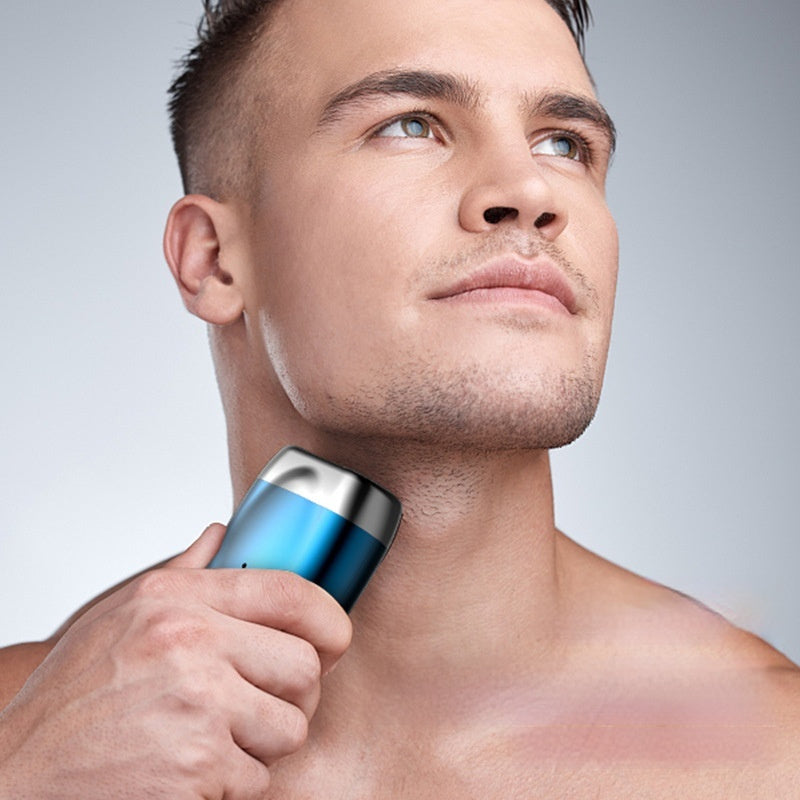 Portable Double-headed Mini Magnetic Electric Shaver