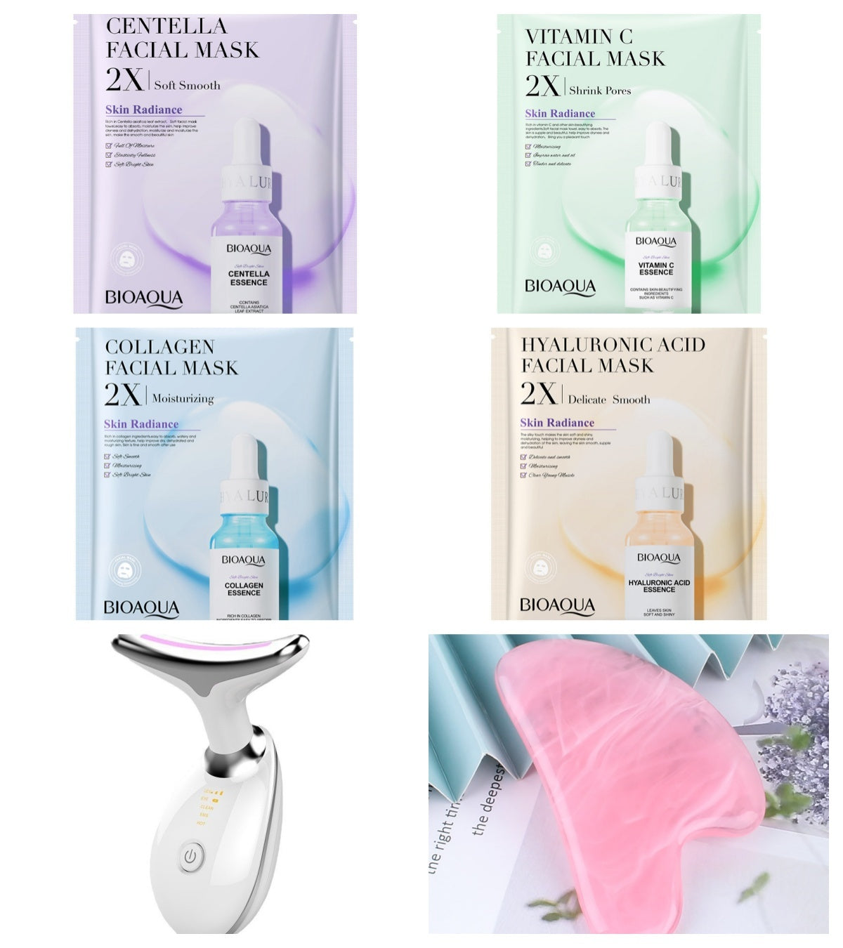 Home Use Face Neck and Face Lifting Massage